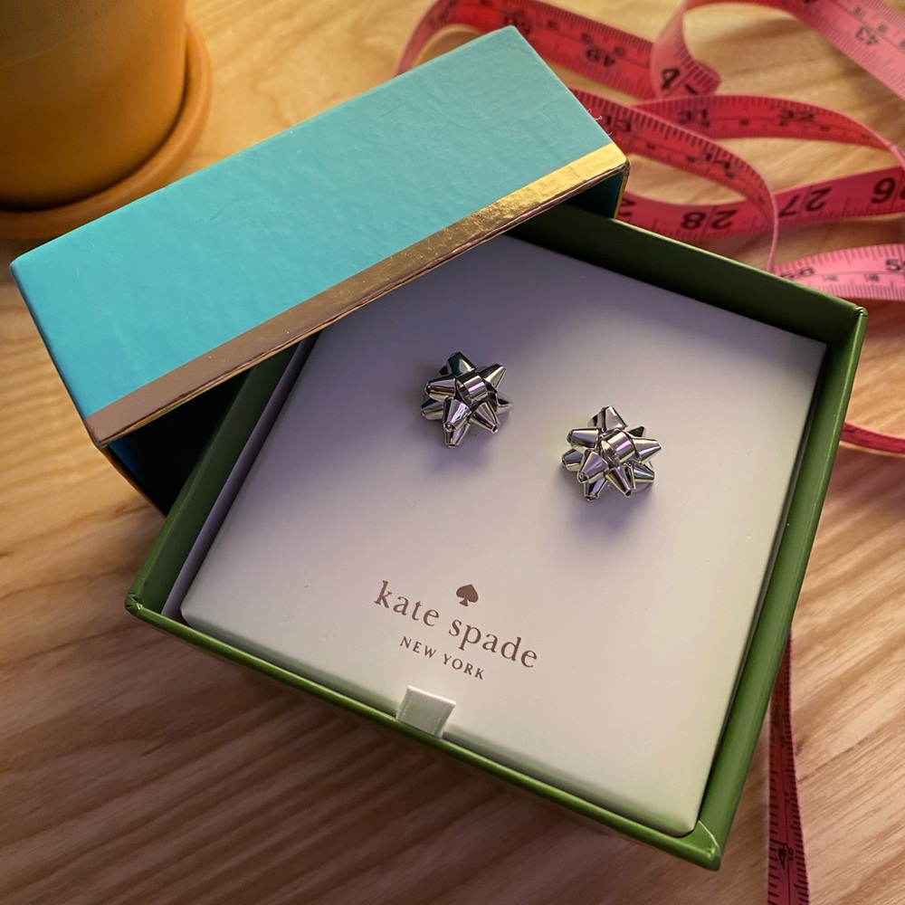Kate Spade Bourgeois Bow Stud Earrings